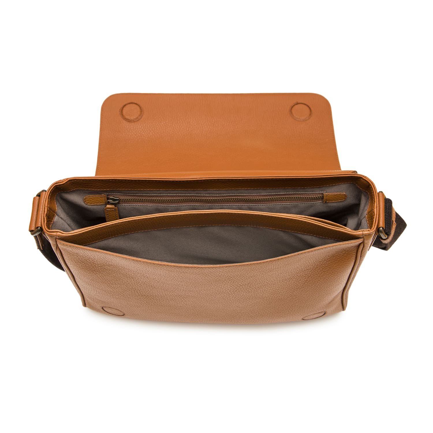 Leather Messenger Bag